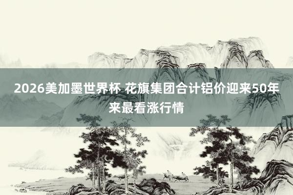 2026美加墨世界杯 花旗集团合计铝价迎来50年来最看涨行情