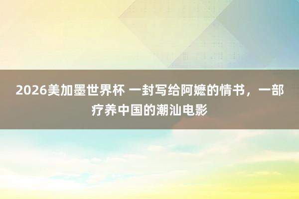 2026美加墨世界杯 一封写给阿嬷的情书，一部疗养中国的潮汕电影